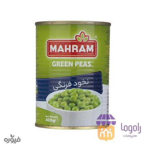 عکس  (مهرام) کنسرو نخود فرنگی 400گرمی 
