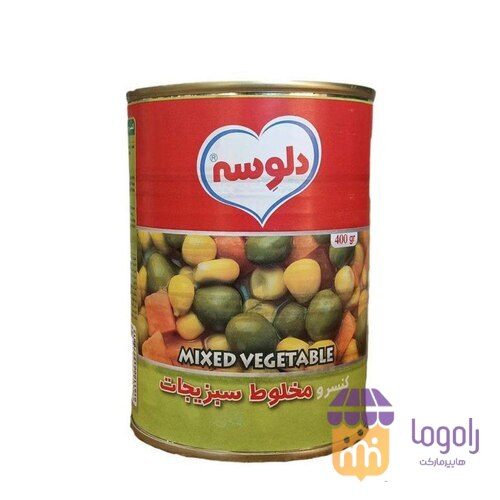 عکس  (دلوسه) کنسرو سبزیجات