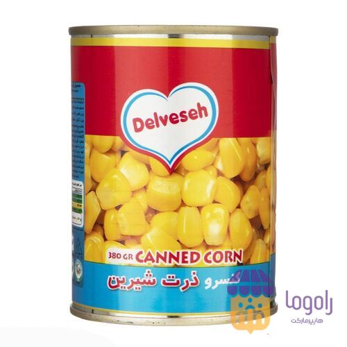 عکس  (دلوسه) کنسرو ذرت 